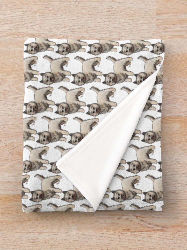Alternate view of Cairn Terrier Throw Blanket