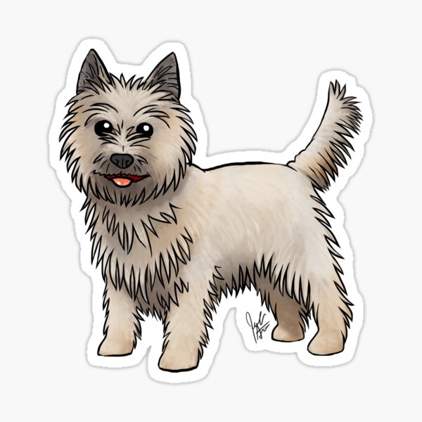 Cairn Terrier Sticker