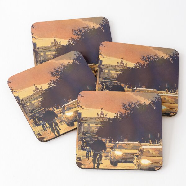 Item preview, Brandenburg Gate in Berlin, Germany at sunset.  designed and sold by rfoxphoto.