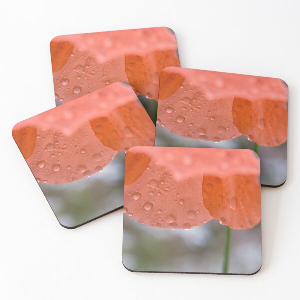 Item preview, Weeping Red Poppy in the rain designed and sold by Latch Farm  Studios.