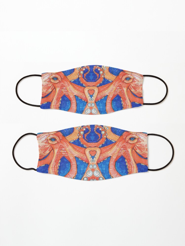 Alternate view of Octopus Drawing - 2015 Mask