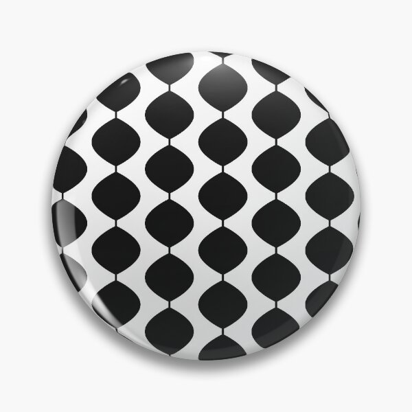Item preview, Midcentury Modern Retro 60s Waves Pattern  (95% Grey) designed and sold by Makanahele.