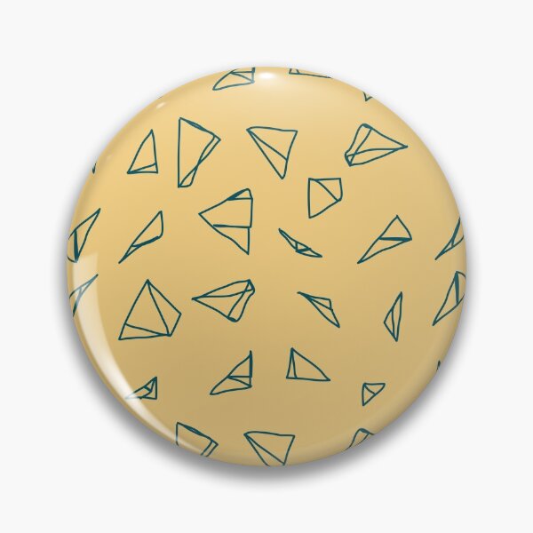 Item preview, Yellow Geometric Doodle designed and sold by archipelago-art.