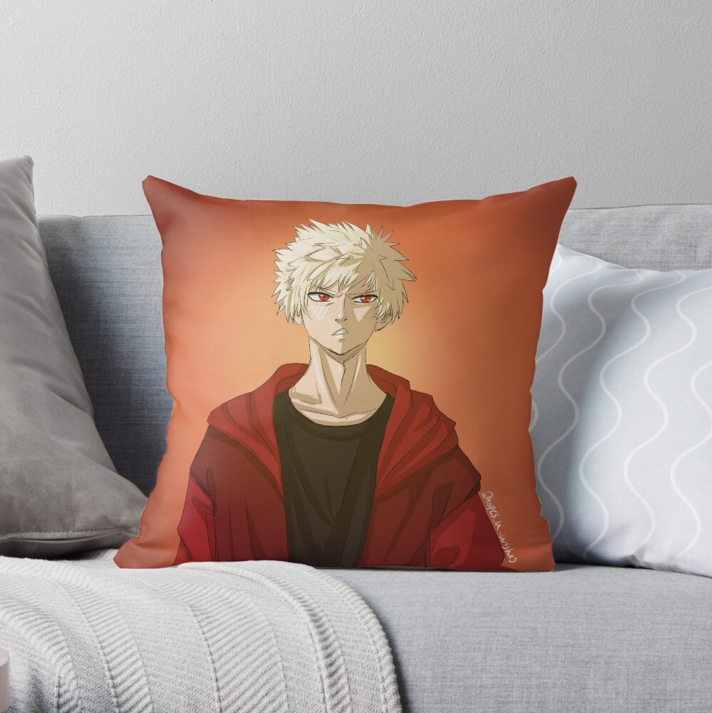 bakugou gauntlet pillow