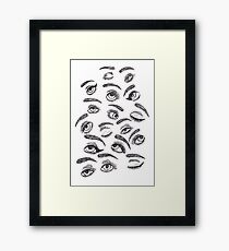 Eyes Framed Print