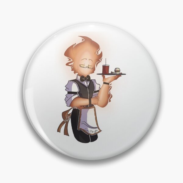 Item preview, [UNDERTALE] Waiter Grillby designed and sold by tea0w0stache.