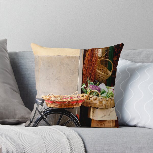Item preview, A Bicycle in Front of an Italian Shop Front designed and sold by Rae Tucker Photography & Designs.