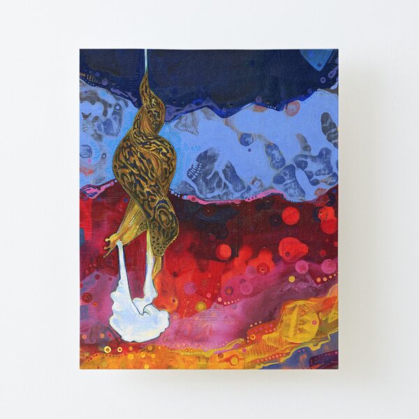 Leopard Slug Painting - 2012 Canvas Mounted Print
