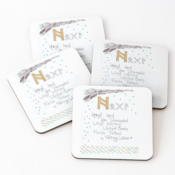 Item preview, Haegl, runa de granizo designed and sold by JoyStar's Story.