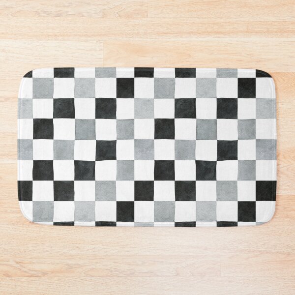 Item preview, Checkered Pattern White, Black and Gray designed and sold by blayzeink.