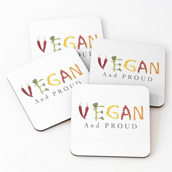 Item preview, Vegan and proud  designed and sold by Amineharoni.