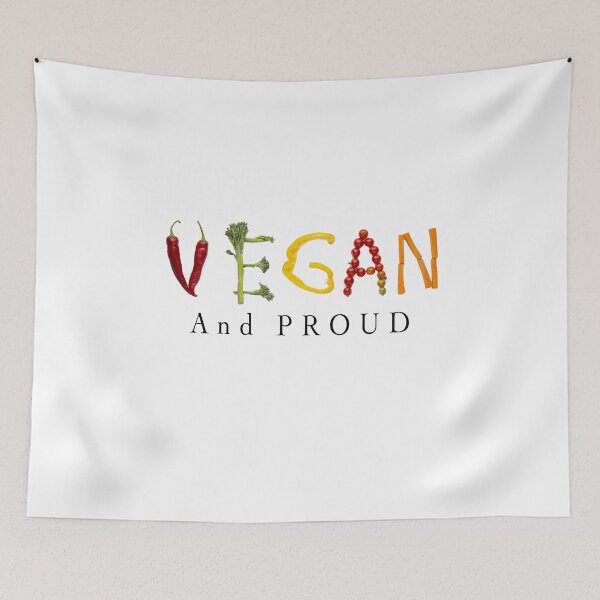 Item preview, Vegan and proud  designed and sold by Amineharoni.