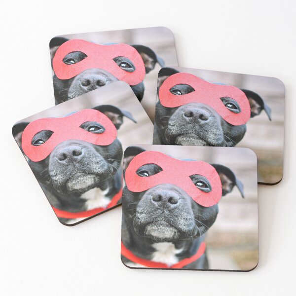 Item preview, Super Hero Staffy designed and sold by Michelle McMahon.