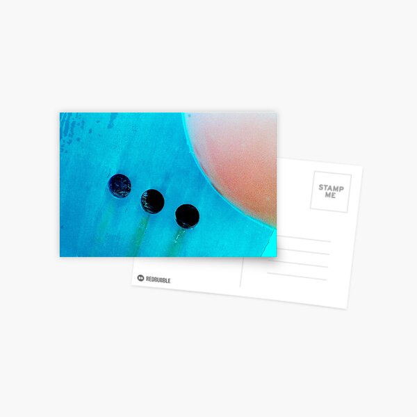 www.lizgarnett.com - Whitstable Beach Abstract - UK531/15 Postcard