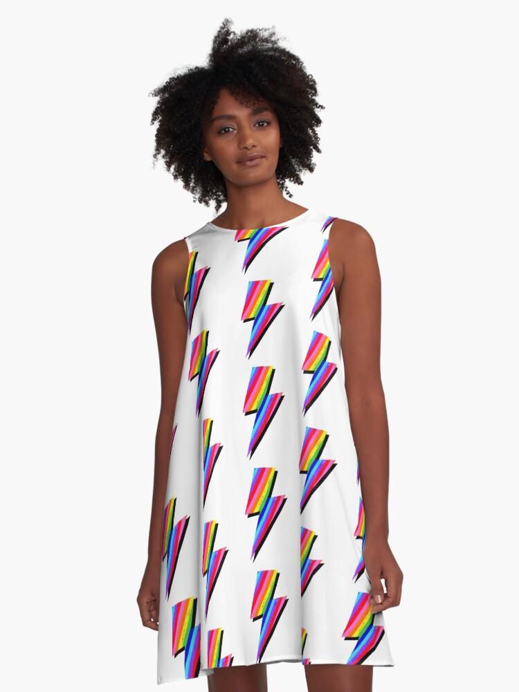 Rainbow dress hot sale zara