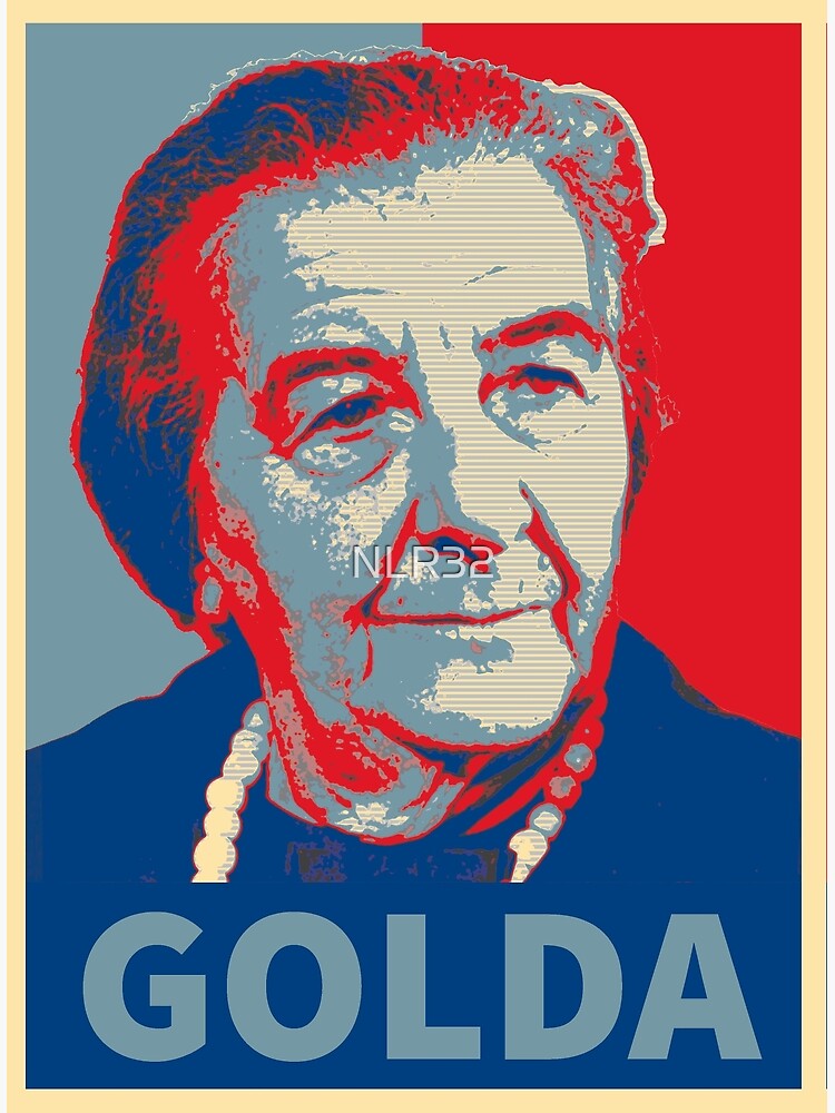 Discover Golda Meir Hope Poster Premium Matte Vertical Poster