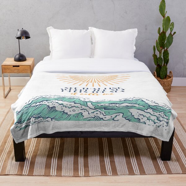 Sky & Sea Throw Blanket