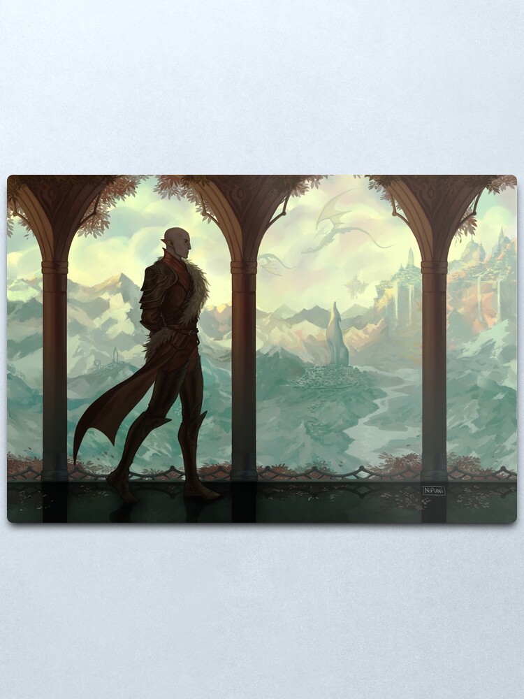 Alternate view of Halls of Arlathan Metal Print