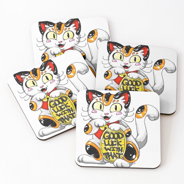 Item preview, Lucky Cat (Snark) designed and sold by tanichan.