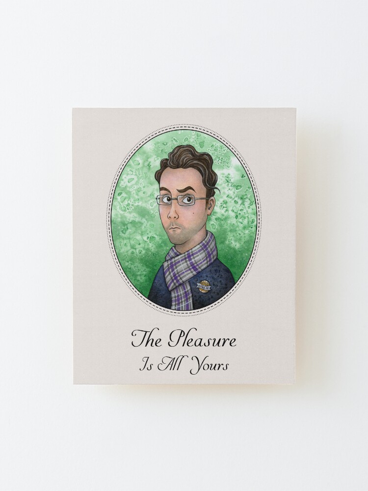 Alternate view of The Pleasure Is All Yours Mounted Print