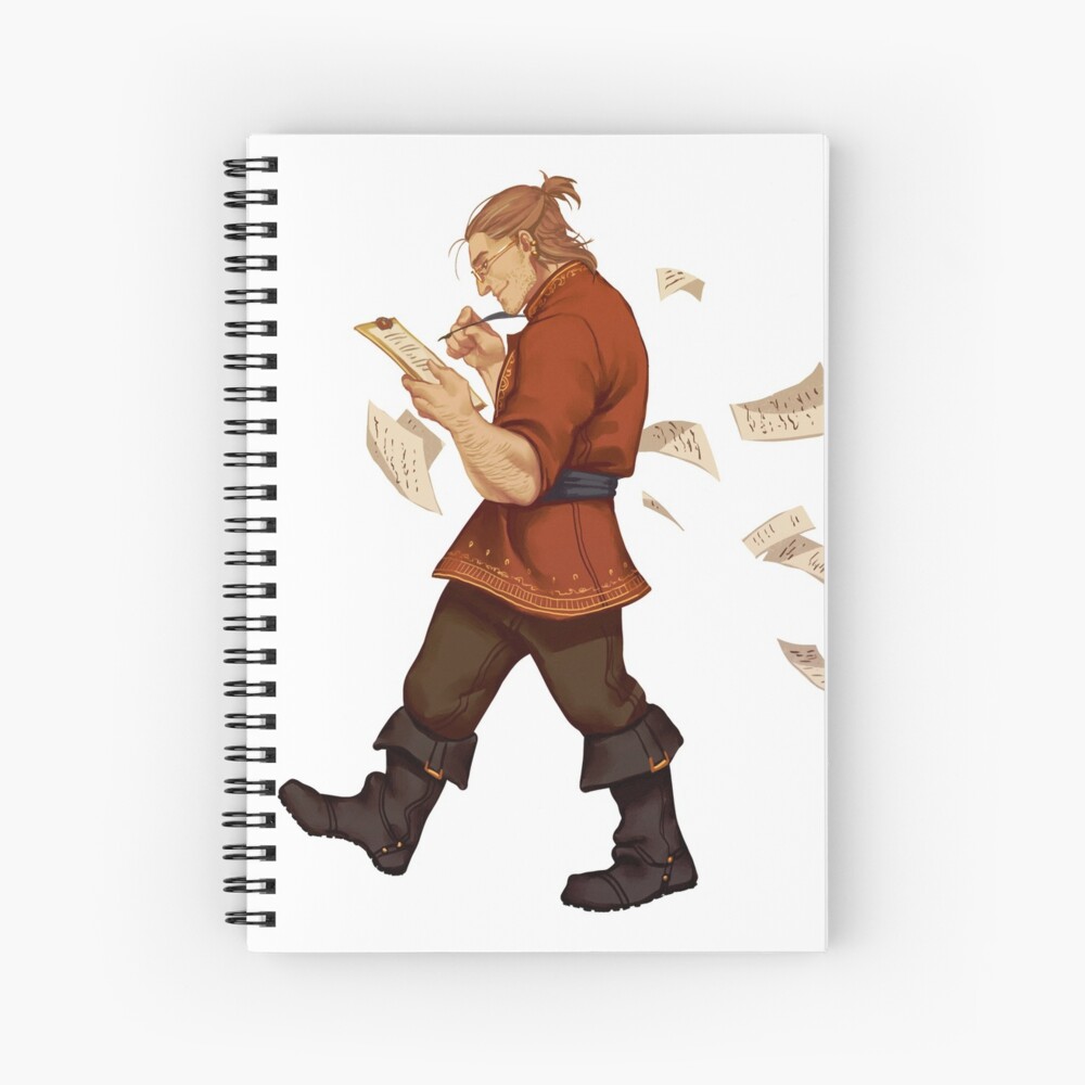 DAI crew Varric Spiral Notebook