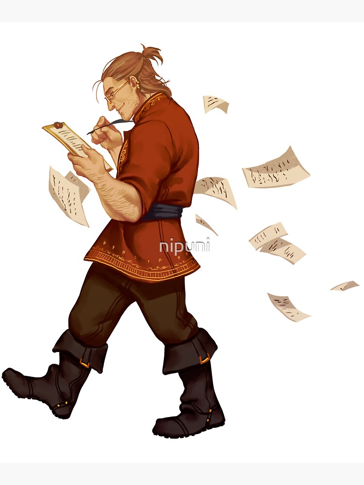 DAI crew Varric by nipuni