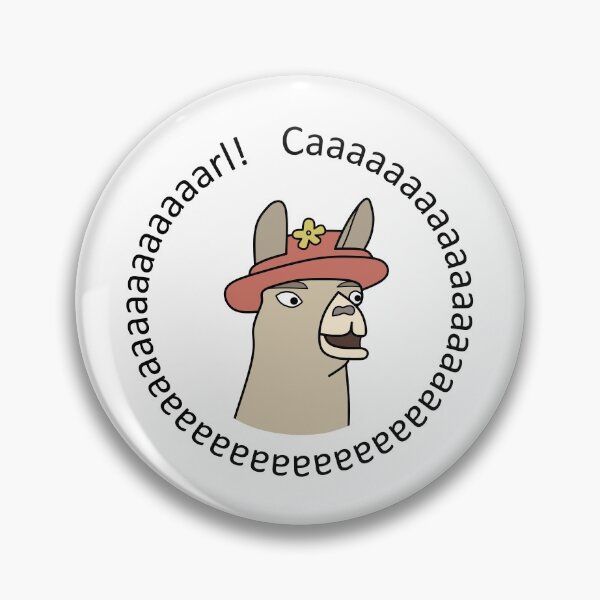 Item preview, Llamas with Hats - "Caaaaaaaaarl!" designed and sold by NickHasling.