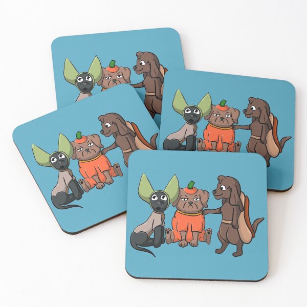 Item preview, Dogs in Halloween Costumes designed and sold by MonkeyBusinessC.