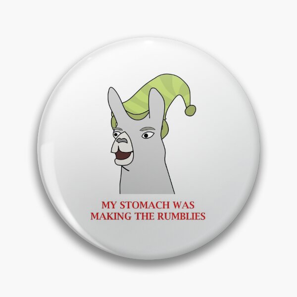 Item preview, Llamas with Hats - "My stomach was making the rumblies" designed and sold by NickHasling.