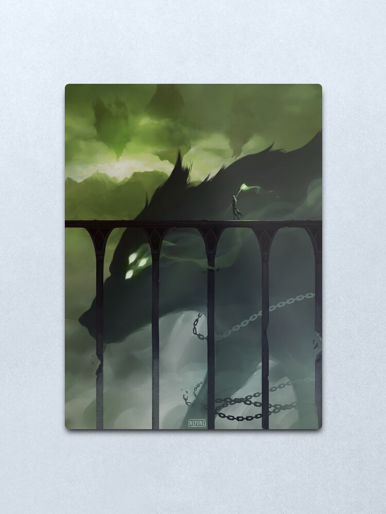 Alternate view of The End Metal Print