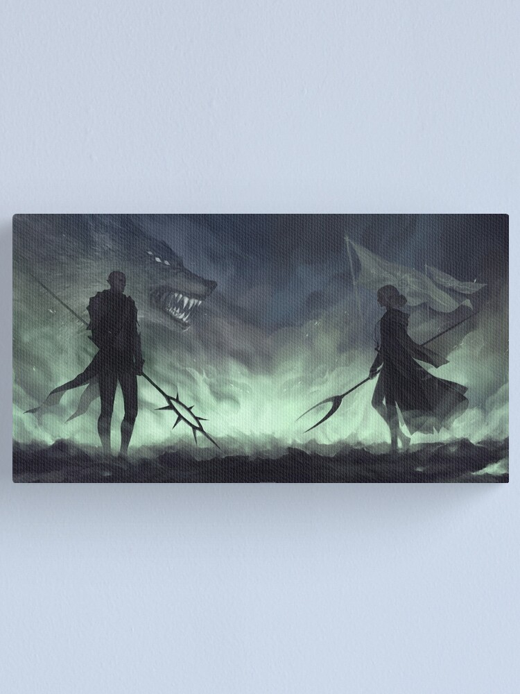 Alternate view of Last stand Canvas Print