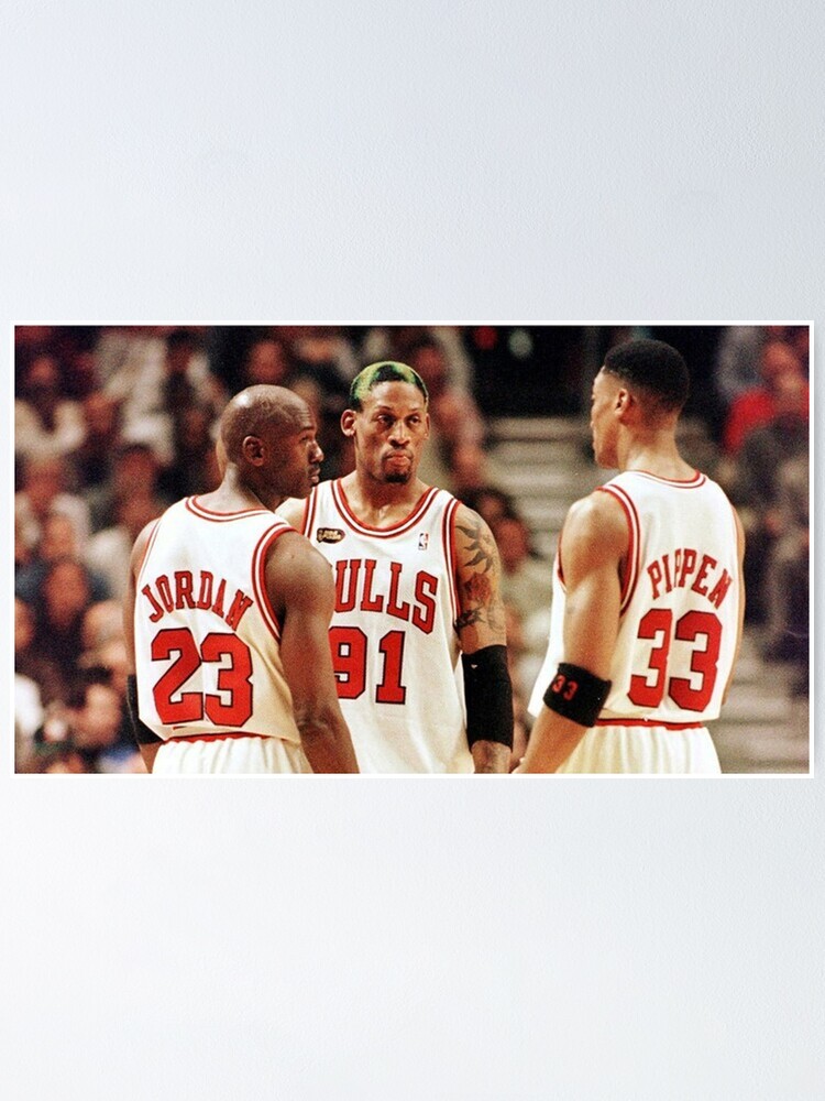 Jordan, Pippen and Rodman | Poster