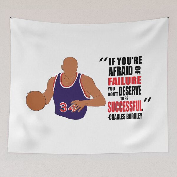 Item preview, Charles Barkley Quote designed and sold by RatTrapTees.