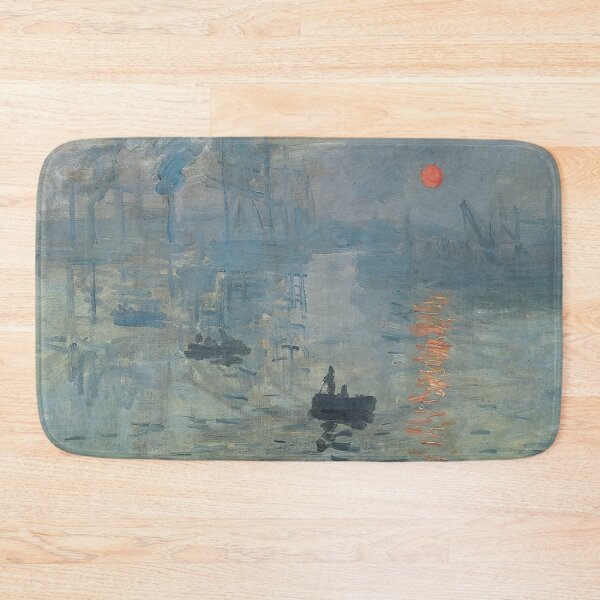 Item preview, Monet Impression Sunrise Fine Art designed and sold by Vicky Brago-Mitchell®.