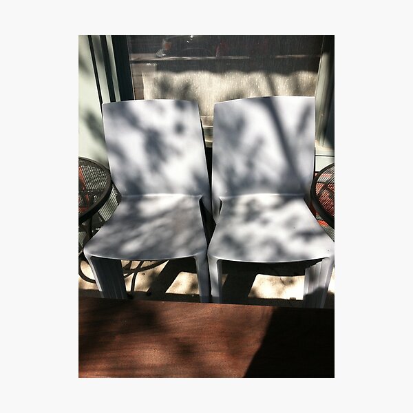 Belltown chairs Photographic Print