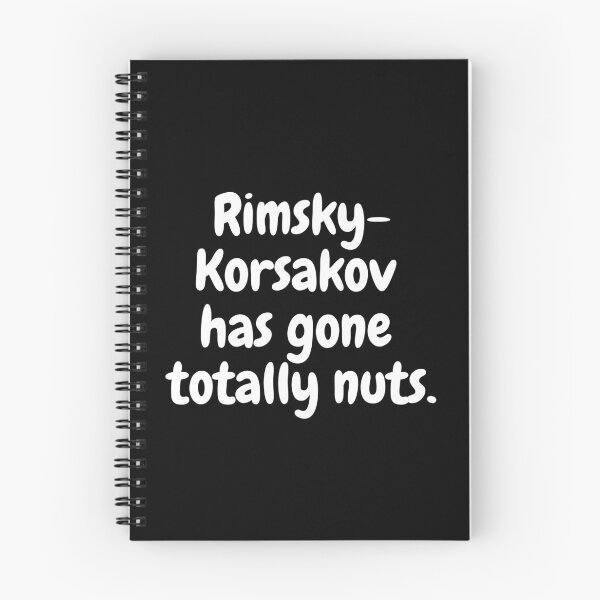 Item preview, Rimsky-Korsakov has gone totally nuts. designed and sold by EarlessPierre.