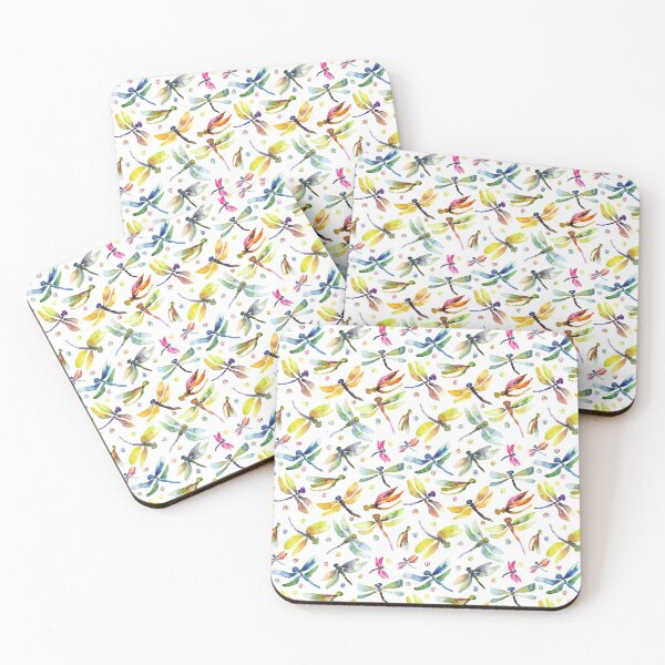 Item preview, Dragonfly Brights Watercolor designed and sold by dotsofpaint.
