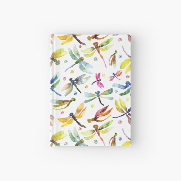 Dragonfly Brights Watercolor Hardcover Journal