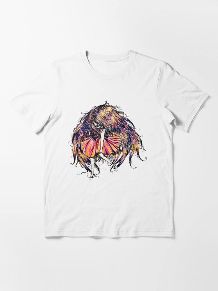 Alternate view of Faceless Girl is floating Essential T-Shirt