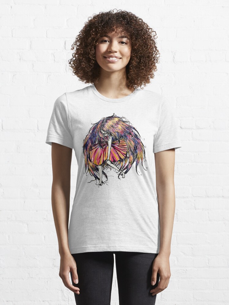 Alternate view of Faceless Girl is floating Essential T-Shirt