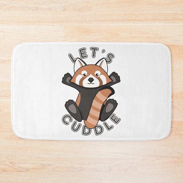 Item preview, Lets cuddle a cute red panda designed and sold by rainbowcho.
