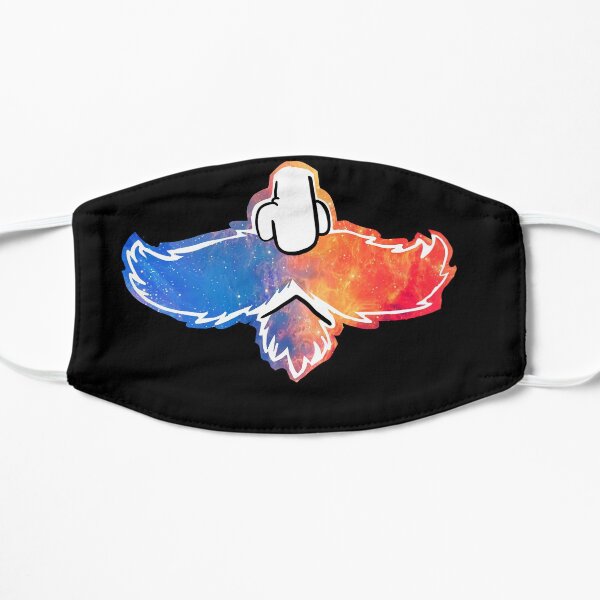 Mustache Galaxy Flat Mask