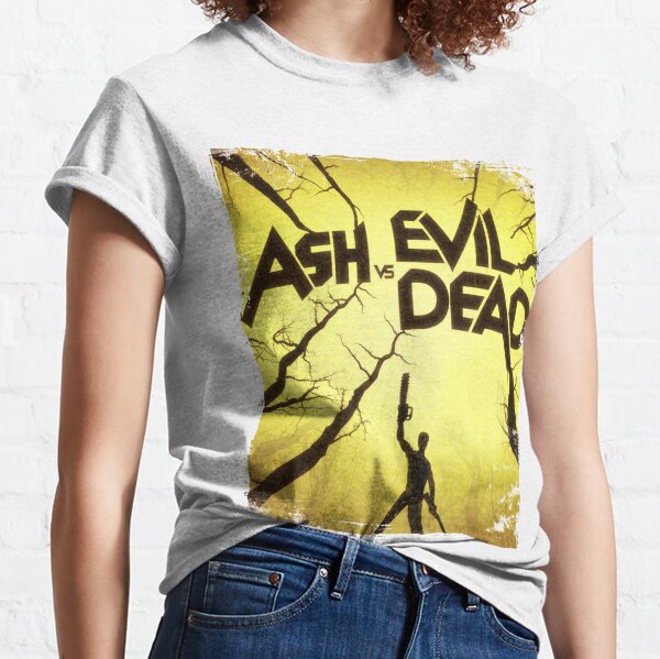 ash evil dead t shirt