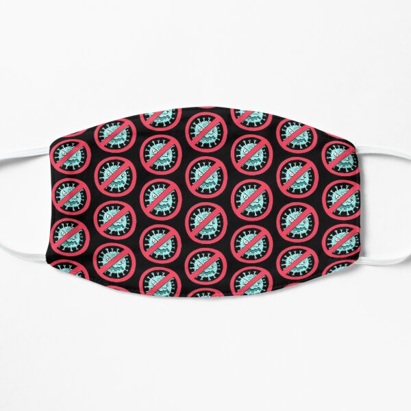 Stop the virus (pattern) Mask
