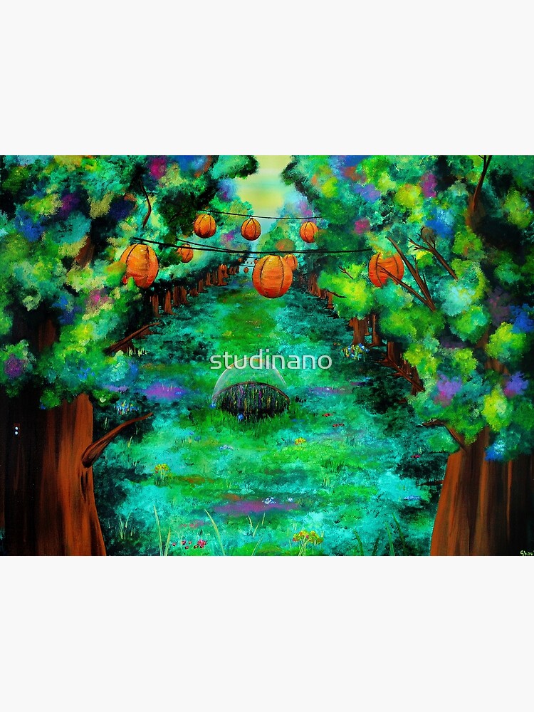 Thumbnail 4 of 4, Metal Print, Depuis les racines... designed and sold by studinano.
