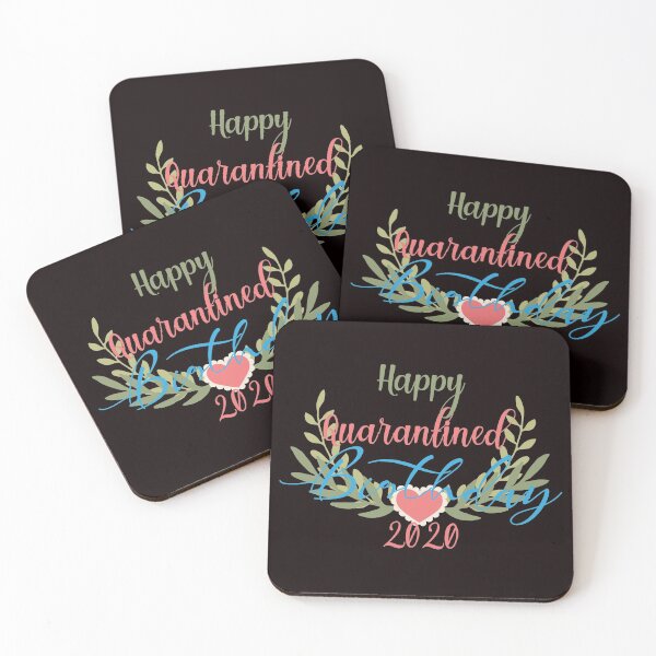 Item preview, Happy Quarantined Birthday 2020 Funny Birthday Gift For Mom, Dad And Siblings designed and sold by BohemianAtlas.