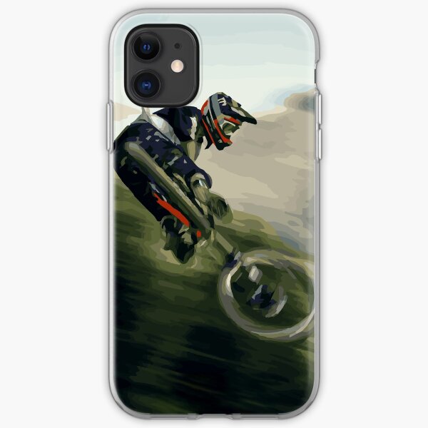 Mountain Bike Whip Poster iPhone Soft Case
