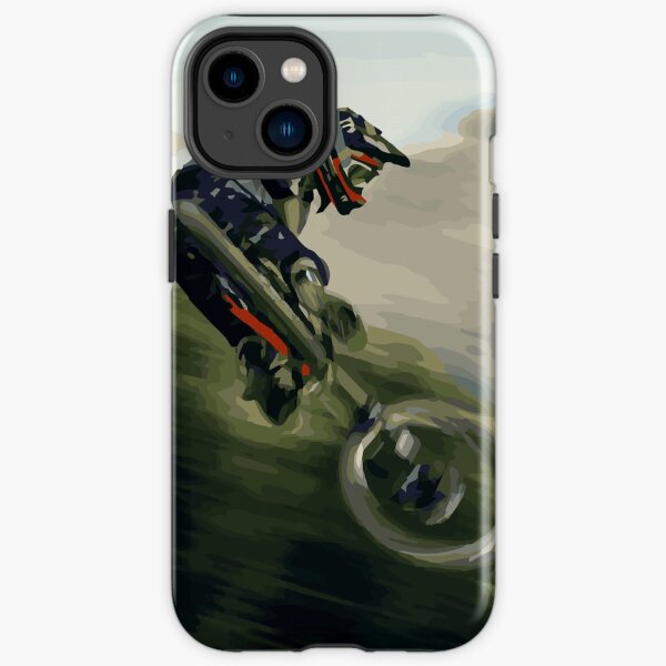 Mountainbike Peitsche Poster iPhone Robuste Hülle