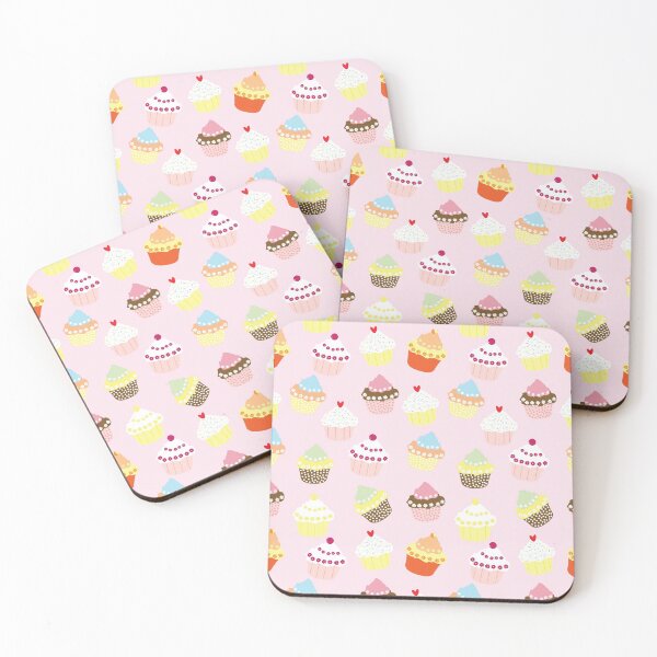 Item preview, Colorful Cupcake Pattern designed and sold by Coastal-Designs.