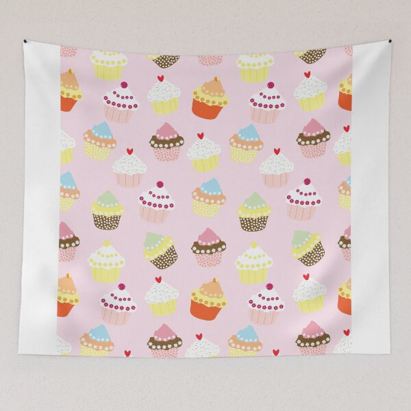Item preview, Colorful Cupcake Pattern designed and sold by Coastal-Designs.